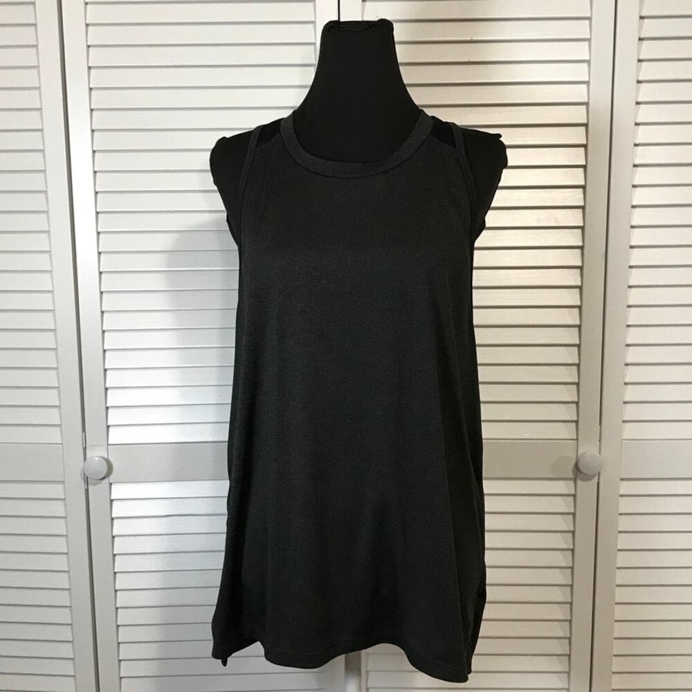 Sport-Tek Black Relaxed Activewear Moisture Wicking Endeavor Tank Women XL